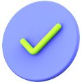 Draailocatie icon check